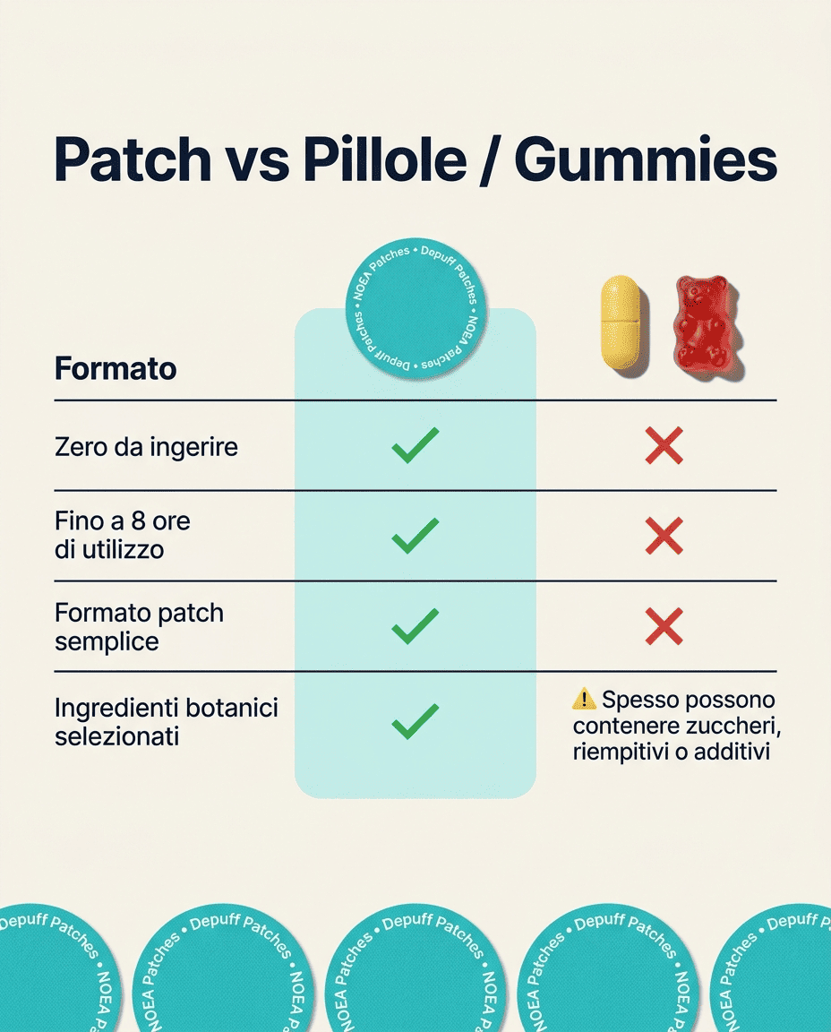 Depuff - Patch per il gonfiore
